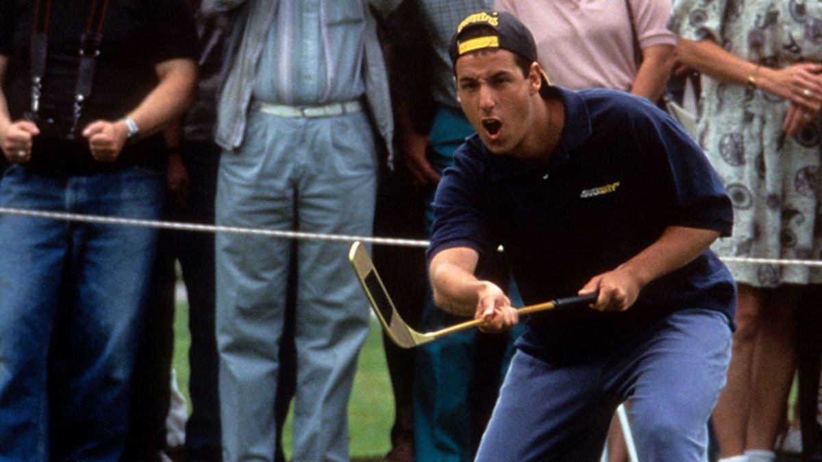 Acest film din 1996 tocmai a apărut pe Netflix. Și cine știe de ce, 30 de ani mai târziu, toată lumea îl urmărește. 3 Happy Gilmore Adam Sandler