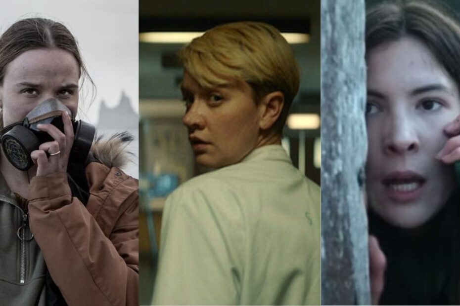 cele mai bune 5 seriale thriller scandinave - trei actrițe