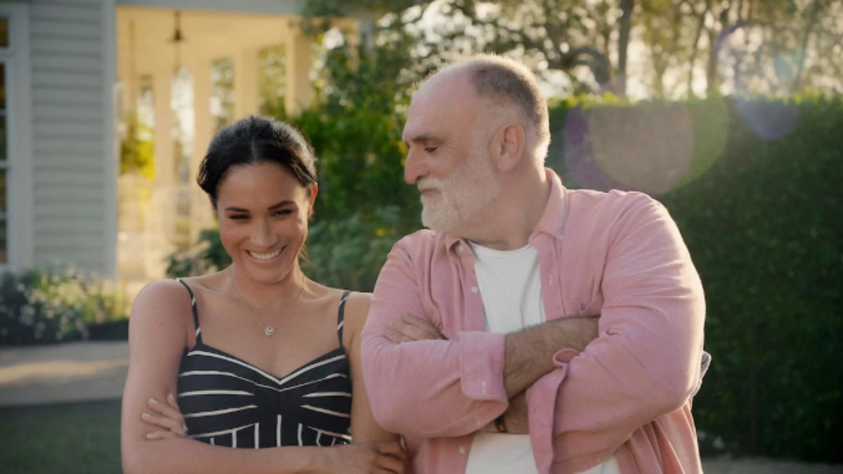Ducesa revine cu rețete delicioase. Netflix prelungește show-ul lui Meghan Markle! 3 Z miłością Meghan 2 meghan markle i gość programu