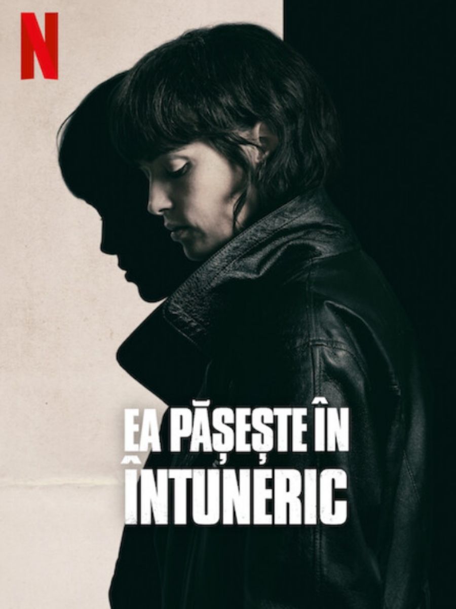 Susana Abaitua în rolul Amaiei, agent sub acoperire în filmul Ea pășește în întuneric