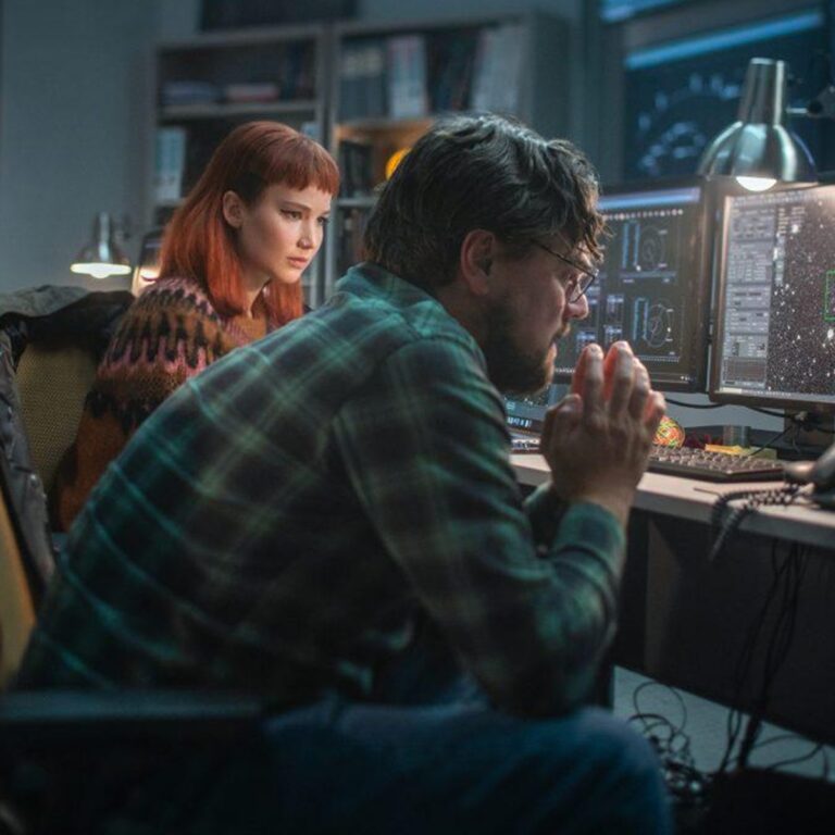 Pe Netflix Leonardo DiCaprio și Jennifer Lawrence într-o cursă contra indiferenței globale 5 Nu priviți în sus