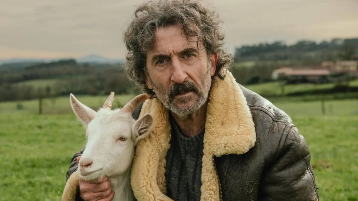 Scenă rurală din serialul Animal, Galicia, Spania