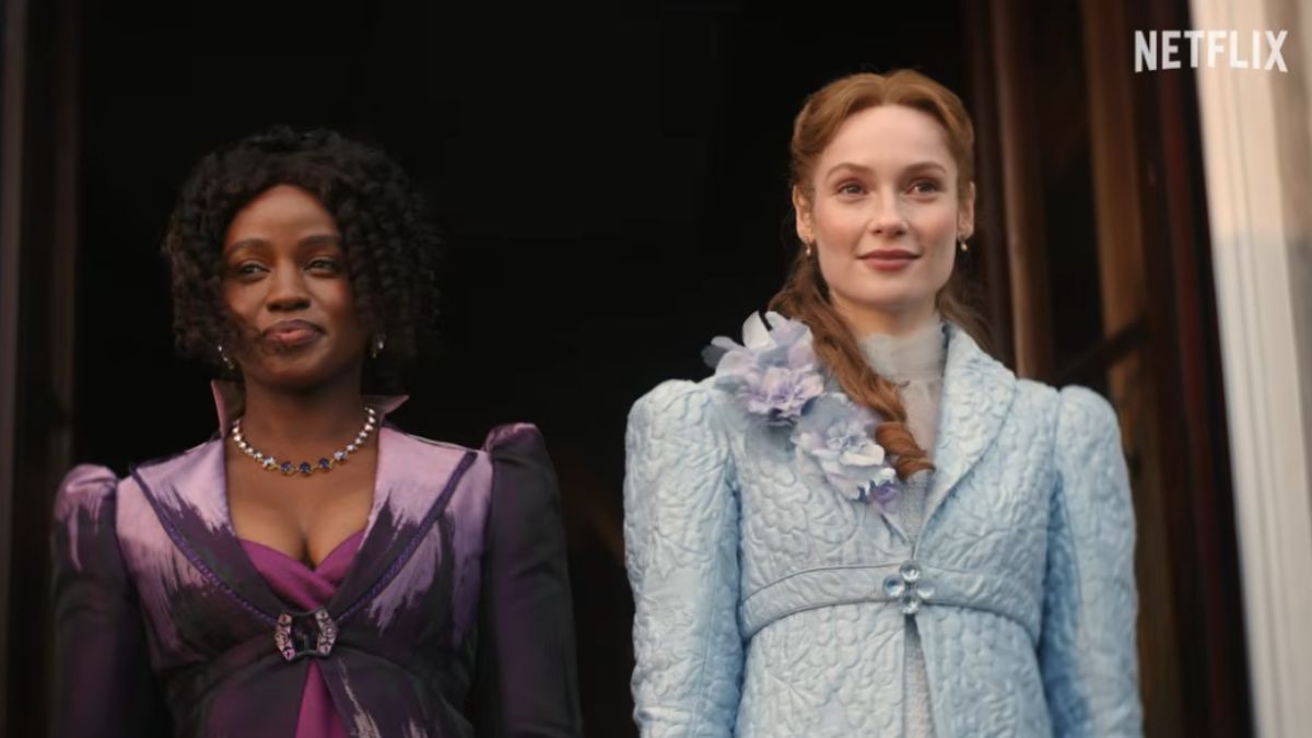 Francesca în centrul Bridgerton 5