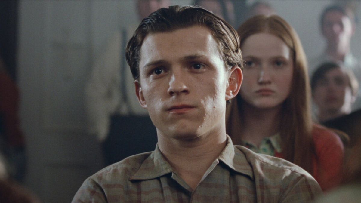 Întotdeauna diavolul. În imagine Tom Holland