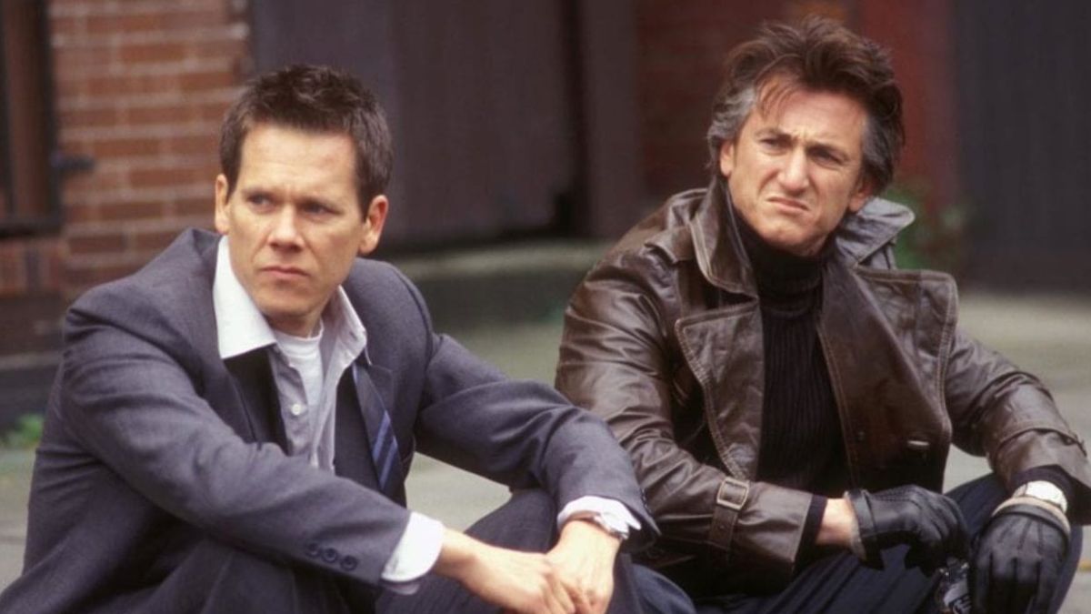 În imagine Sean Penn și Kevin Bacon