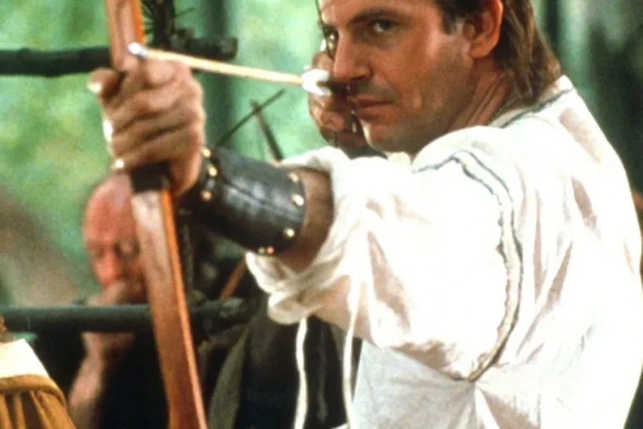 Scenă din filmul Robin Hood: Prințul hoților