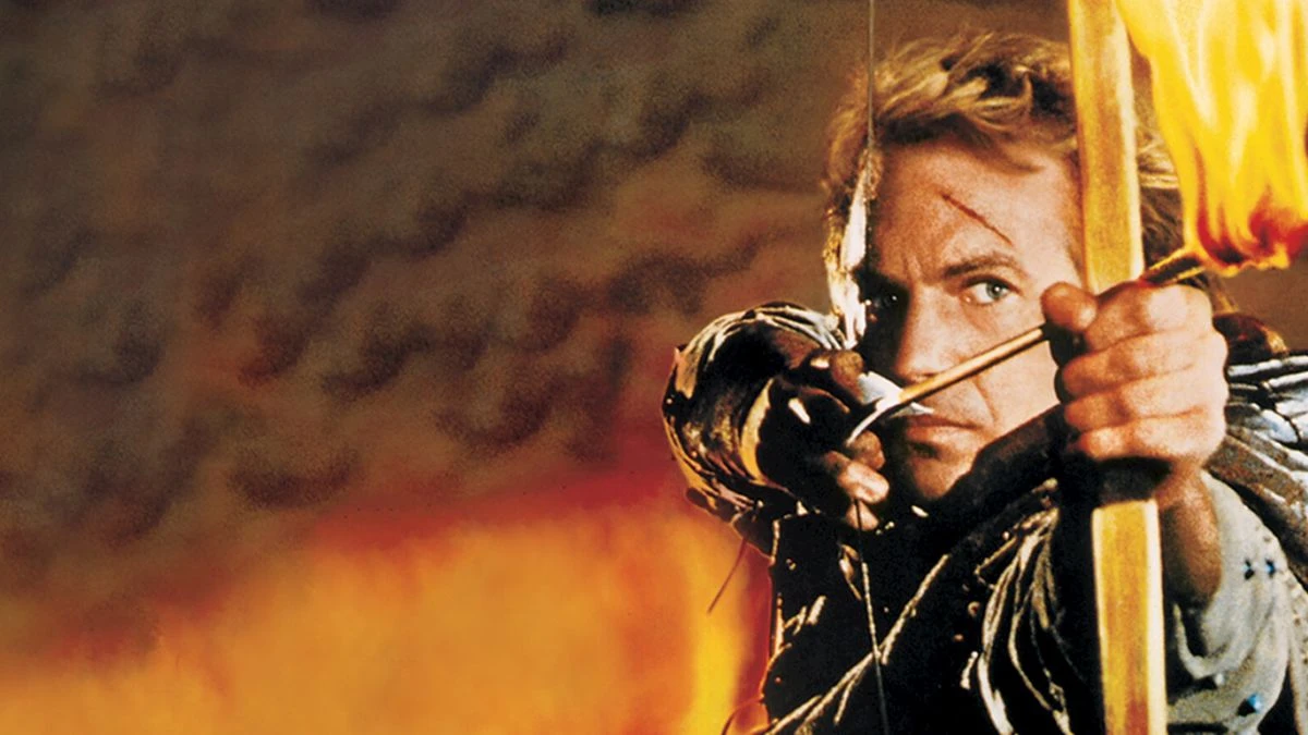Kevin Costner în Robin Hood: Prințul hoților