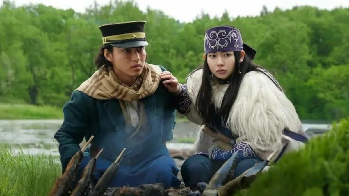Golden Kamui: Attacco alla Prigione di Abashiri Sugimoto e Asirpa in una scena d