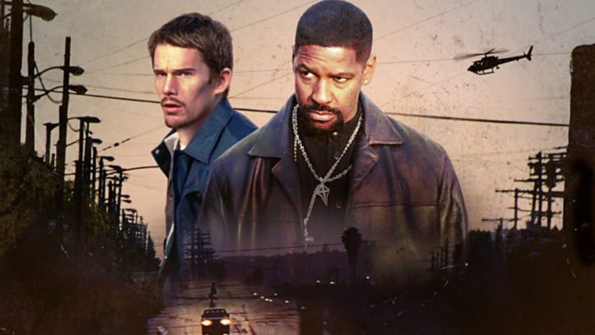 Zi de instrucție . În imagine: Denzel Washington
