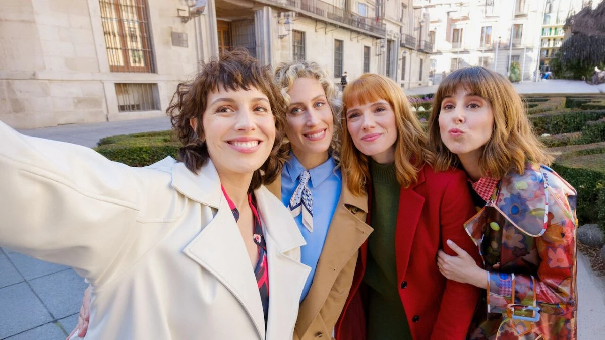 Valeria serial netflix. În imagine: distribuția
