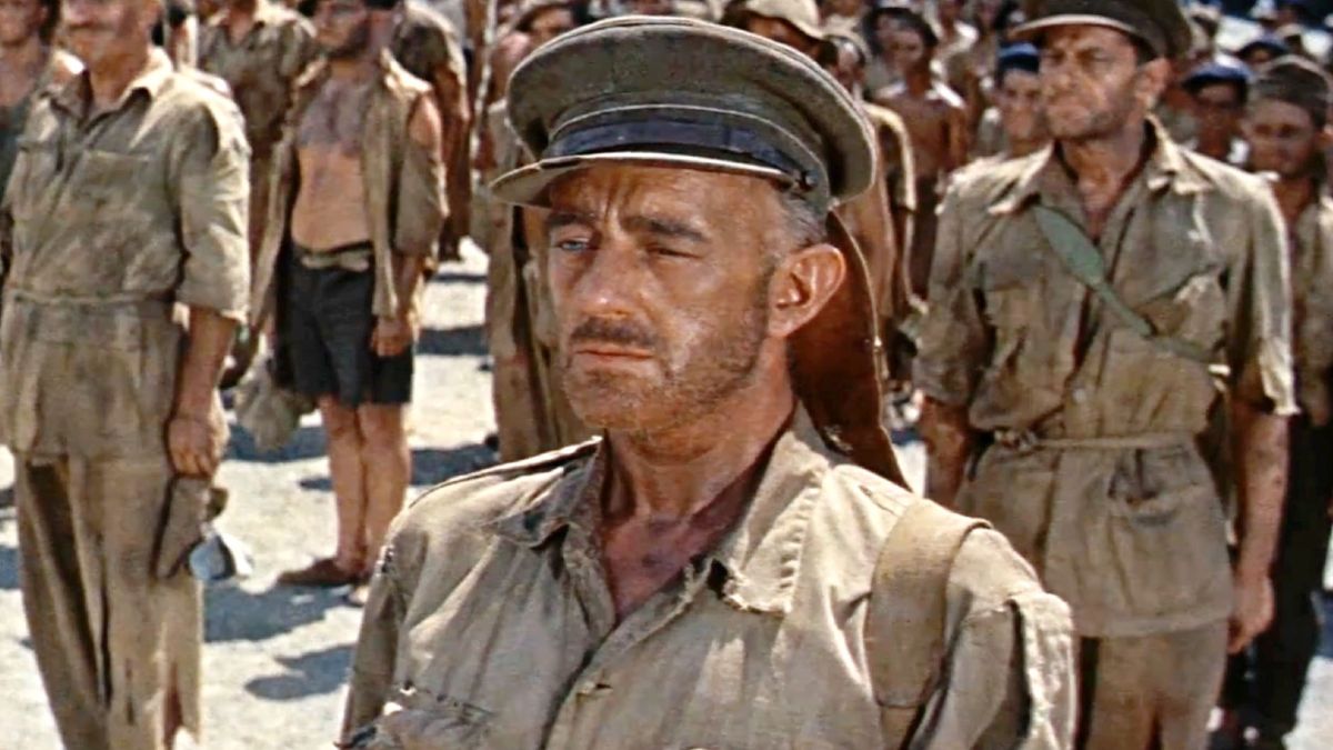 Această capodoperă de război din 1957 este încă unul dintre cele mai bune filme realizate vreodată. Imagine din filmul Podul de pe răul Kwai