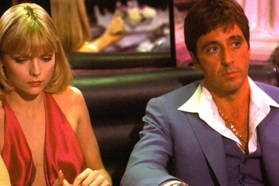 Scarface. Imagine: Al Pacino . Michelle Pfeiffer