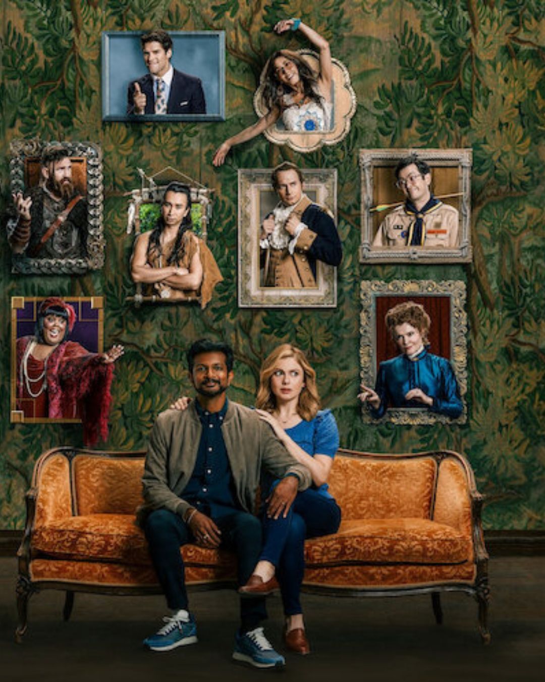 Rose McIver și Utkarsh Ambudkar în Fantome (Ghosts)