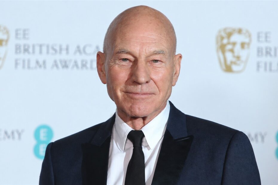 Patrick Stewart la gala BAFTA din 2018