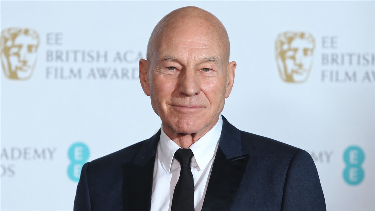 Patrick Stewart la gala BAFTA din 2018